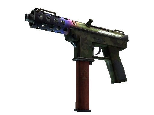 StatTrak™ Tec-9 | Fubar (Battle-Scarred) - Mil-Spec - Weapon - from The Danger Zone Collection