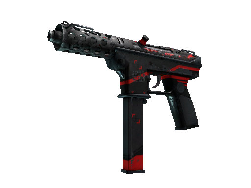 StatTrak™ Tec-9 | Isaac (Battle-Scarred) - Mil-Spec - Weapon - from The Huntsman Collection