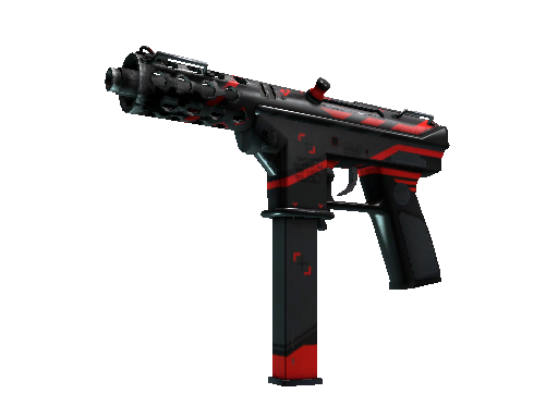 StatTrak™ Tec-9 | Isaac (Well-Worn) - Mil-Spec - Weapon - from The Huntsman Collection