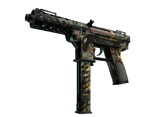 StatTrak™ Tec-9 | Rebel (Battle-Scarred) - Mil-Spec - Weapon - from The Revolution Collection