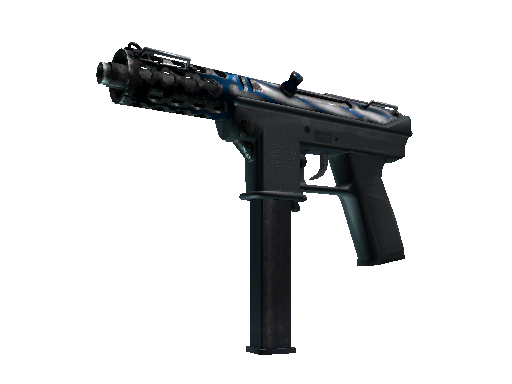 StatTrak™ Tec-9 | Titanium Bit (Field-Tested) - Restricted - Weapon - from The Arms Deal 3 Collection