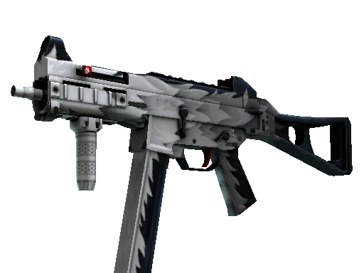StatTrak™ UMP-45 | Arctic Wolf (Well-Worn) - Restricted - Weapon - from The Clutch Collection