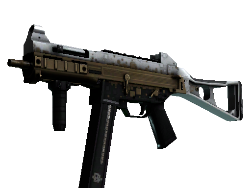 StatTrak™ UMP-45 | Gold Bismuth (Field-Tested) - Restricted - Weapon - from The Operation Broken Fang Collection
