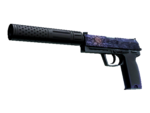 StatTrak™ USP-S | Black Lotus (Factory New) - Mil-Spec - Weapon - from The Operation Riptide Collection
