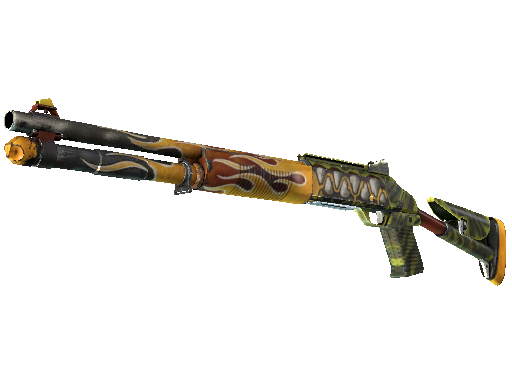 StatTrak™ XM1014 | Incinegator (Well-Worn) - Classified - Weapon - from The Prisma Collection