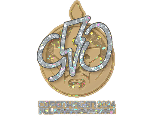 Sticker | 910 (Glitter) | Copenhagen 2024 - Remarkable - Sticker - from Copenhagen 2024 Player Autographs