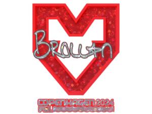 Sticker | Brollan (Glitter) | Copenhagen 2024