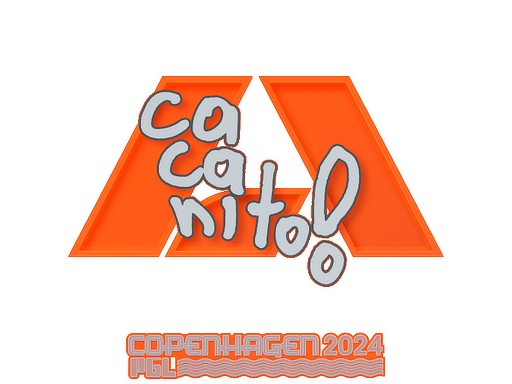 Sticker | CacaNito | Copenhagen 2024 - High Grade - Sticker - from Copenhagen 2024 Player Autographs