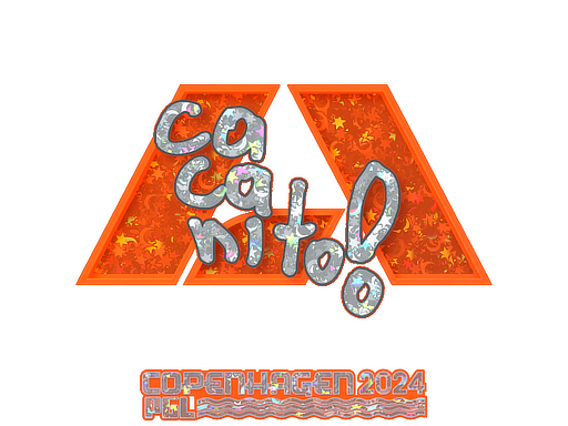 Sticker | CacaNito (Glitter) | Copenhagen 2024 - Remarkable - Sticker - from Copenhagen 2024 Player Autographs