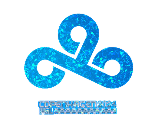 Sticker | Cloud9 (Glitter) | Copenhagen 2024 - Remarkable - Sticker - from Copenhagen 2024 Challengers Stickers