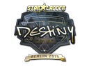 Sticker | DeStiNy (Gold) | Berlin 2019