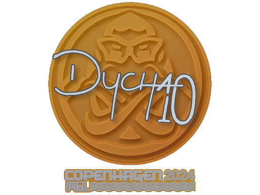 Sticker | Dycha | Copenhagen 2024 - High Grade - Sticker - from Copenhagen 2024 Player Autographs