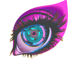 Sticker | Dystopian Gaze (Lenticular)