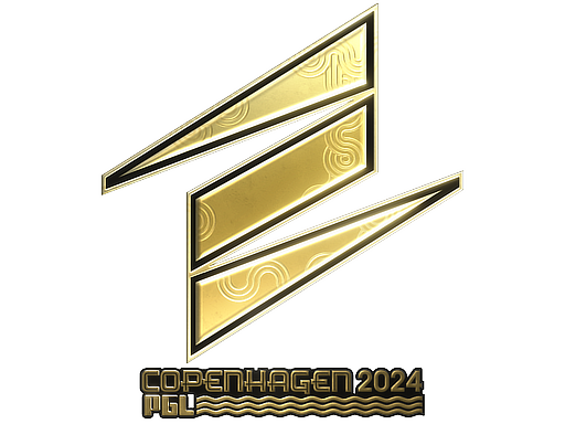 Sticker | ECSTATIC (Gold) | Copenhagen 2024 - Extraordinary - Sticker - from Copenhagen 2024 Contenders Stickers