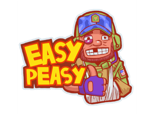 Sticker | Easy For Ricksaw - High Grade - Sticker - from Ambush Sticker Capsule