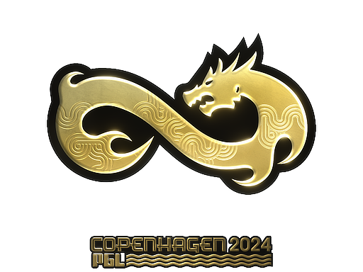 Sticker | Eternal Fire (Gold) | Copenhagen 2024 - Extraordinary - Sticker - from Copenhagen 2024 Challengers Stickers