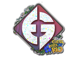 Sticker | Evil Geniuses (Glitter) | Rio 2022 - Remarkable - Sticker - from Rio 2022 Challengers Stickers