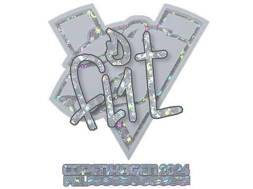 Sticker | FL1T (Glitter) | Copenhagen 2024 - Remarkable - Sticker - from Copenhagen 2024 Player Autographs