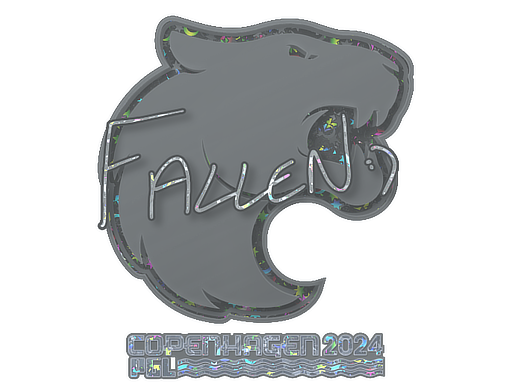 Sticker | FalleN (Glitter) | Copenhagen 2024 - Remarkable - Sticker - from Copenhagen 2024 Player Autographs