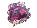 Sticker | Fight like a Girl - High Grade - Sticker - from Community Stickers Series 2