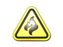 Sticker | Flammable (Foil)