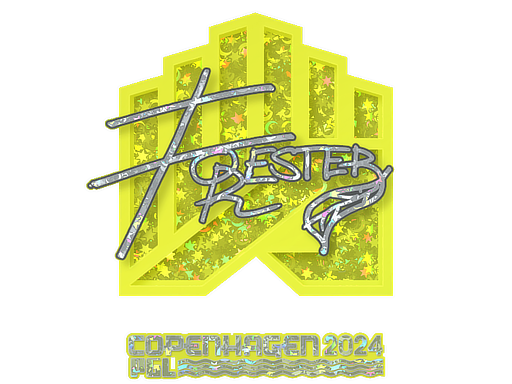Sticker | Forester (Glitter) | Copenhagen 2024 - Remarkable - Sticker - from Copenhagen 2024 Player Autographs