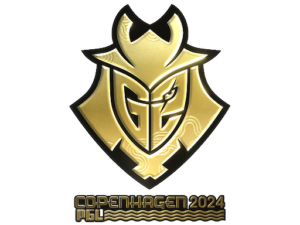 Sticker | G2 Esports (Gold) | Copenhagen 2024