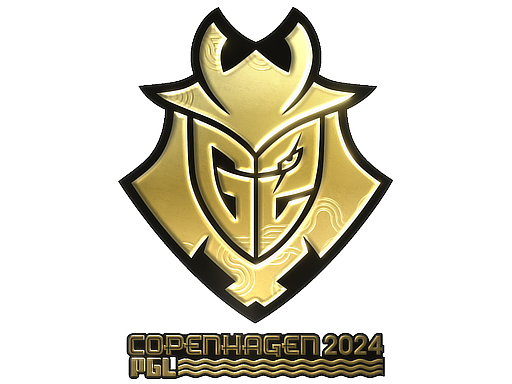 Sticker | G2 Esports (Gold) | Copenhagen 2024 - Extraordinary - Sticker - from Copenhagen 2024 Legends Stickers
