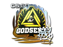 Sticker | GODSENT (Foil) | 2020 RMR - Exotic - Sticker - from 2020 RMR Challengers