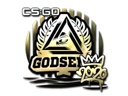 Sticker | GODSENT (Gold) | 2020 RMR - Extraordinary - Sticker - from 2020 RMR Challengers