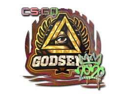 Sticker | GODSENT (Holo) | 2020 RMR - Remarkable - Sticker - from 2020 RMR Challengers