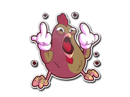 Sticker | Get Clucked - High Grade - Sticker - from The Boardroom Sticker Capsule