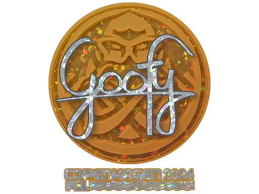 Sticker | Goofy (Glitter) | Copenhagen 2024 - Remarkable - Sticker - from Copenhagen 2024 Player Autographs