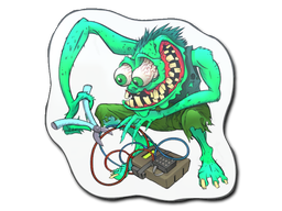 Sticker | Green Bombster - High Grade - Sticker - from Riptide Surf Shop Sticker Collection