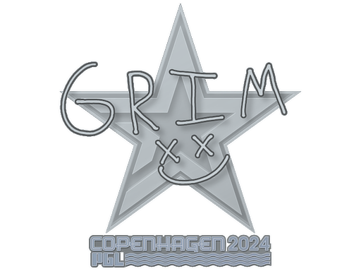 Sticker | Grim | Copenhagen 2024 - High Grade - Sticker - from Copenhagen 2024 Player Autographs