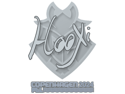 Sticker | HooXi | Copenhagen 2024 - High Grade - Sticker - from Copenhagen 2024 Player Autographs