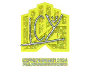 Sticker | ICY (Glitter) | Copenhagen 2024
