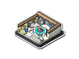 Sticker | Inferno Diorama (Foil) - Exotic - Sticker - from The Boardroom Sticker Capsule