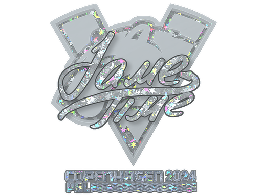 Sticker | Jame (Glitter) | Copenhagen 2024 - Remarkable - Sticker - from Copenhagen 2024 Player Autographs