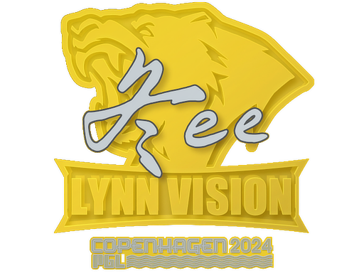 Sticker | Jee | Copenhagen 2024 - High Grade - Sticker - from Copenhagen 2024 Player Autographs