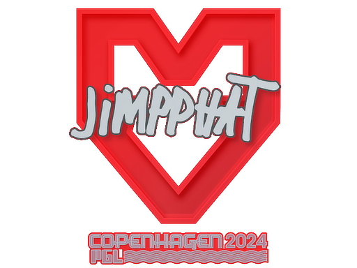 Sticker | Jimpphat | Copenhagen 2024 - High Grade - Sticker - from Copenhagen 2024 Player Autographs