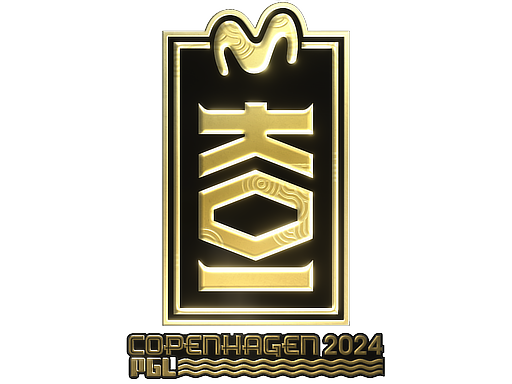 Sticker | KOI (Gold) | Copenhagen 2024 - Extraordinary - Sticker - from Copenhagen 2024 Contenders Stickers