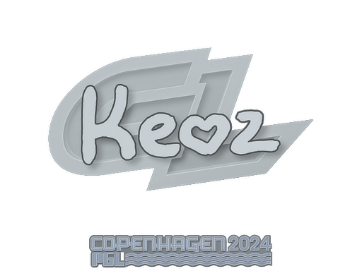 Sticker | Keoz | Copenhagen 2024 - High Grade - Sticker - from Copenhagen 2024 Player Autographs