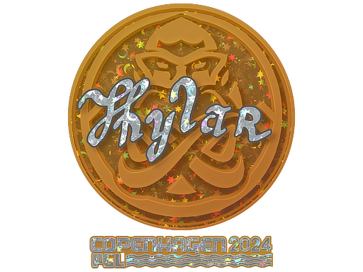 Sticker | Kylar (Glitter) | Copenhagen 2024 - Remarkable - Sticker - from Copenhagen 2024 Player Autographs