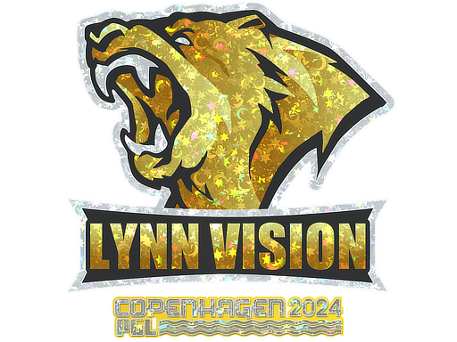 Sticker | Lynn Vision (Glitter) | Copenhagen 2024 - Remarkable - Sticker - from Copenhagen 2024 Contenders Stickers