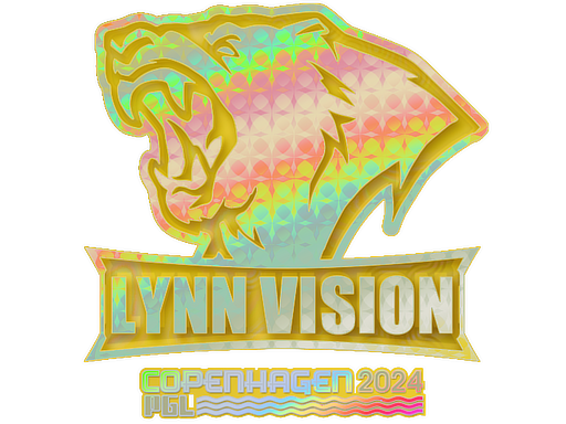 Sticker | Lynn Vision (Holo) | Copenhagen 2024 - Exotic - Sticker - from Copenhagen 2024 Contenders Stickers