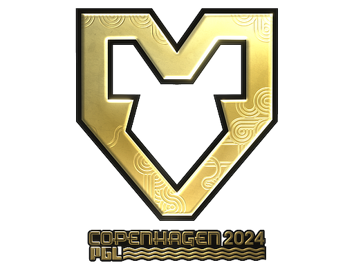 Sticker | MOUZ (Gold) | Copenhagen 2024 - Extraordinary - Sticker - from Copenhagen 2024 Legends Stickers