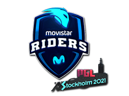 Gold Movistar Riders