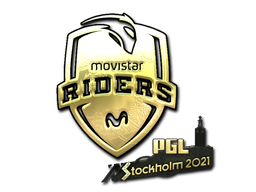 Gold Movistar Riders