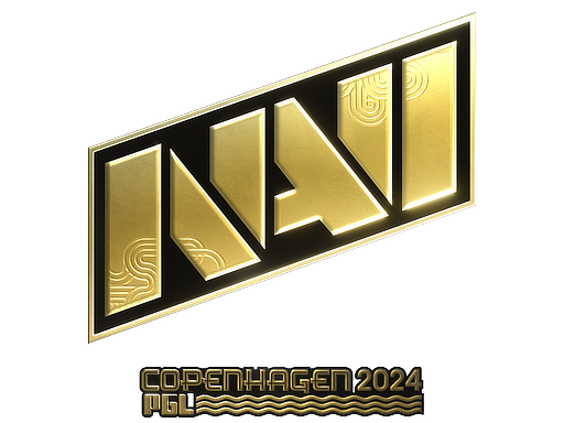 Sticker | Natus Vincere (Gold) | Copenhagen 2024 - Extraordinary - Sticker - from Copenhagen 2024 Legends Stickers